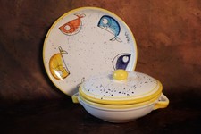Posto tavola decoro "alici"