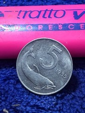 Moneta 5 Lire delfino