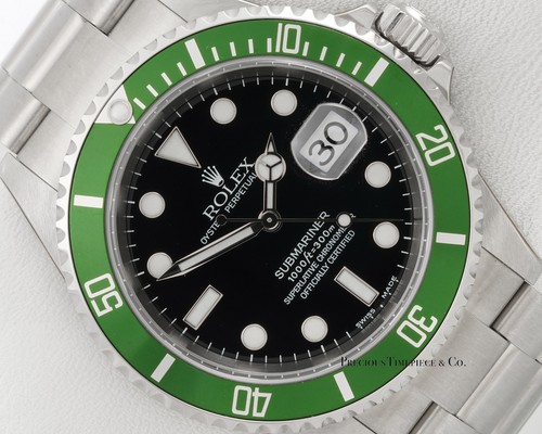 Rolex submariner 16610lv flat - submariner,