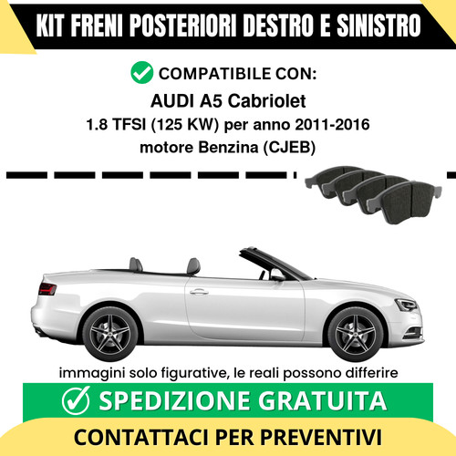Pastiglie freno posteriori - freno,