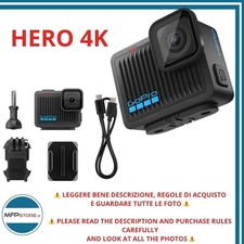 GoPro HERO Action Camera 4K Ultra HD Compatta e Impermeabile - SIGILLATA