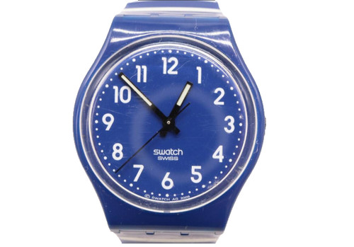 Orologio swatch quarzo blu - orologio,