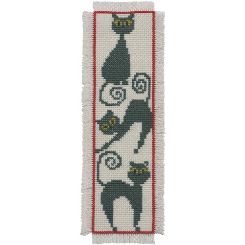 Set punto croce - permin, "gatto