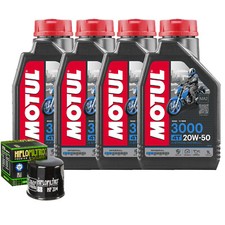 Kit Tagliando Olio Motul 3000