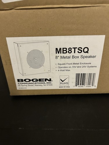 Bogen mb8tsq altoparlante - mb8tsq,