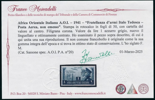 Colonie 1941 africa orientale - colonie,