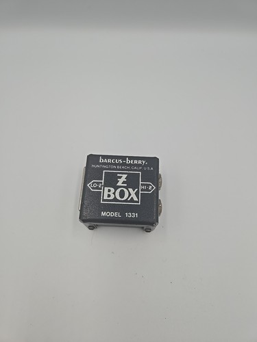 Barcus berry model 1331 box - barcus,