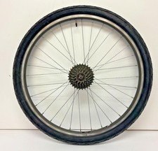 Mozzo Suntour Ruota Posteriore 26" Alluminio Vintage Trek Matrix Single Track ATB 7-Spd +