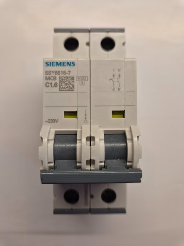 Siemens 5sy6515 mcb - mcb, c1,6