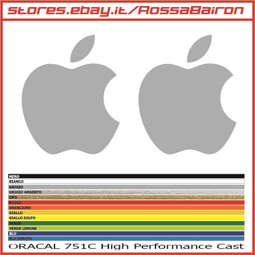 Adesivi compatibili apple - 2,