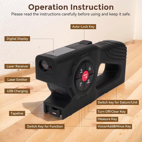 Nastro misurazione laser - di,