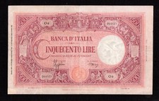 CINQUECENTO 500 LIRE BARBETTI