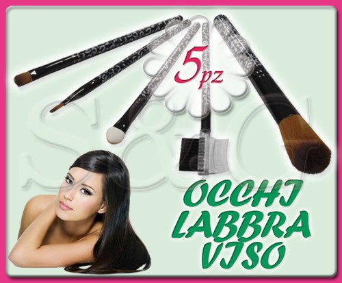 Kit set pennelli make - set,