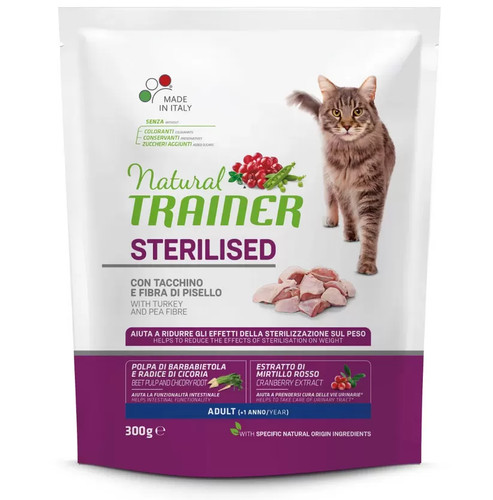 Gatto sterilised 300gr - gatto, carni