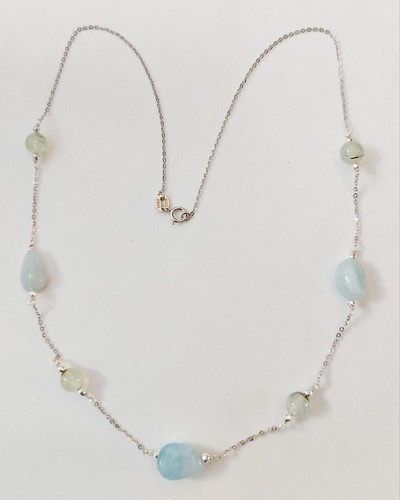 Collana argento 925 rodiata - argento,