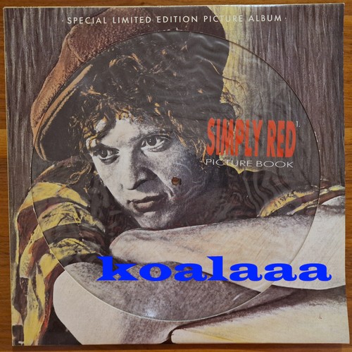 Simply red picture book vinyl - ,
