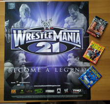 POSTER + WRESTLING KING OF RING/CALCIO 2004/EUROSTAR (POCKET MERLIN STICKERS)