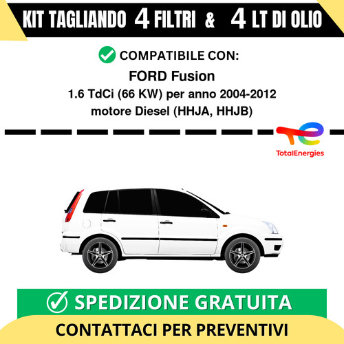 Tagliando per ford fusion - per,