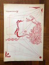 Tonino Caputo | Locandina Teatrale Gruppo Teatro T | Timbro Archivio | 35x50 cm