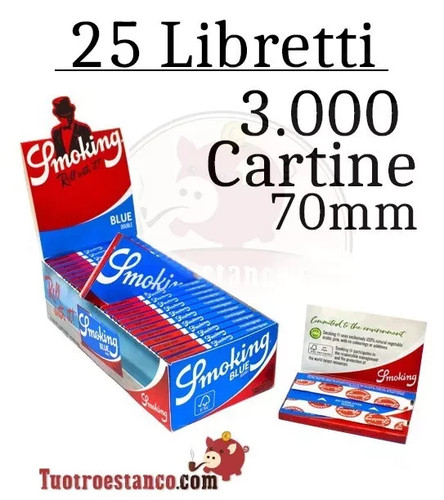 Cartine smoking blu - cartine,