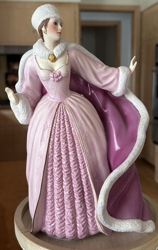 Figurina porcellana franklin - figurina,