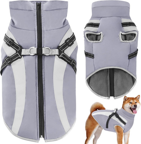 Impermeabile cane cappotto - impermeabile, con