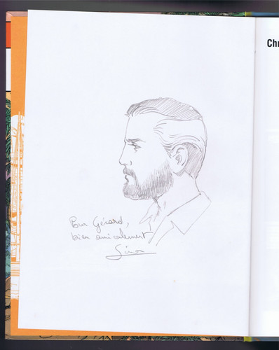 Dedicace christophe simon - ,
