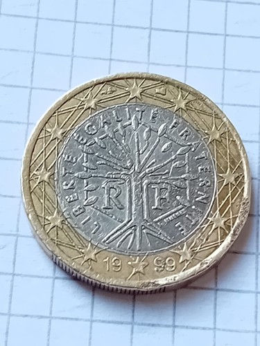 Moneta euro francia 1999 - moneta, 1