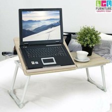 Tavolino Vassoio da Letto Divano per Notebook PC Laptop Pieghevole Leggio 65x30