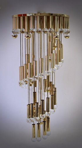 Grande lampadario spirale di - lampadario, a
