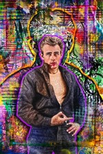 Poster JAMES DEAN 12x18in