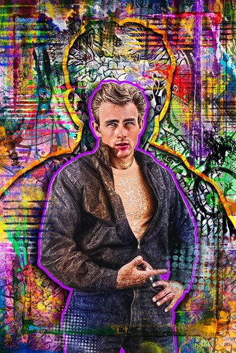 Poster james dean 20x30 - poster,