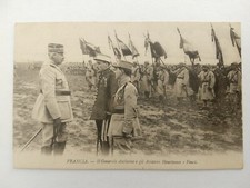 Generale ANTHOINE e aviatori HEURTEAUX E FONCK Cartolina aviazione carte postale