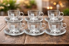 Tazze Cappuccino Tè Vetro