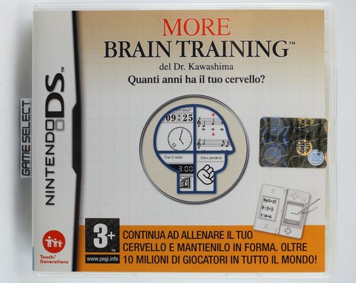 More brain training nintendo - more,
