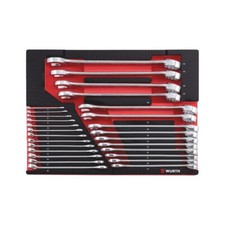 Chiavi Inglesi Combinate Set Carrello Officina 27pz - WÜRTH 0965905920