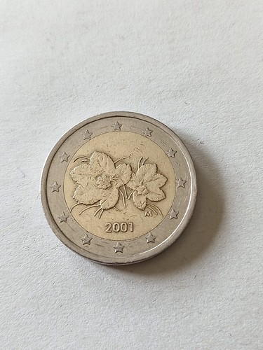 Moneta euro rara con - 2,
