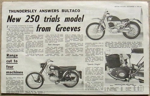 Greeves 1966 model range - 1966, 4