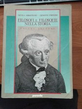 filosofi e filosofie nella storia. abbagnano fornero