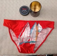 PAUL & SHARK  Costume Da Bagno Slip Vintage Taglia  M Art 9407 