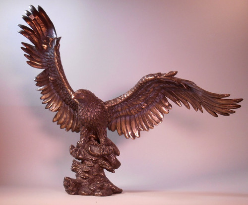 Statua aquila oro - 48, cm