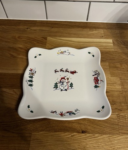 Piatto buffet quadrato