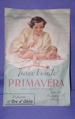 Busta talco borato primavera - busta,