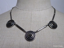 Modernist Silver Necklace