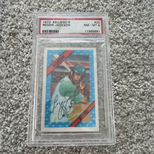 1972 kellog reggie jackson - 1972,