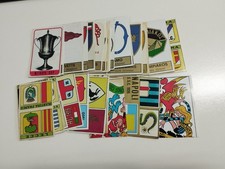 SCUDETTI E ADESIVI CON VELINA CALCIATORI 1971/72 EDIZ. PANINI SCEGLI DAL MENU'..