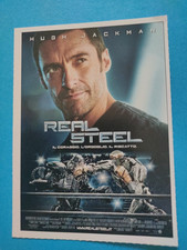 REAL STEEL- CARTOLINA MINI LOCANDINA CIAK 2011 COLLEZIONE