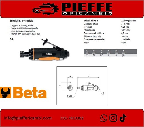 Beta 1933 smerigliatrice - beta,