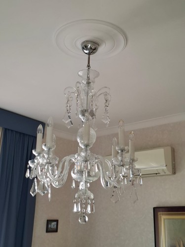 Lampadario cristallo boemia - cristallo,