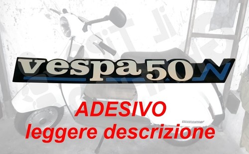 Adesivo targhetta vespa n - vespa, 50